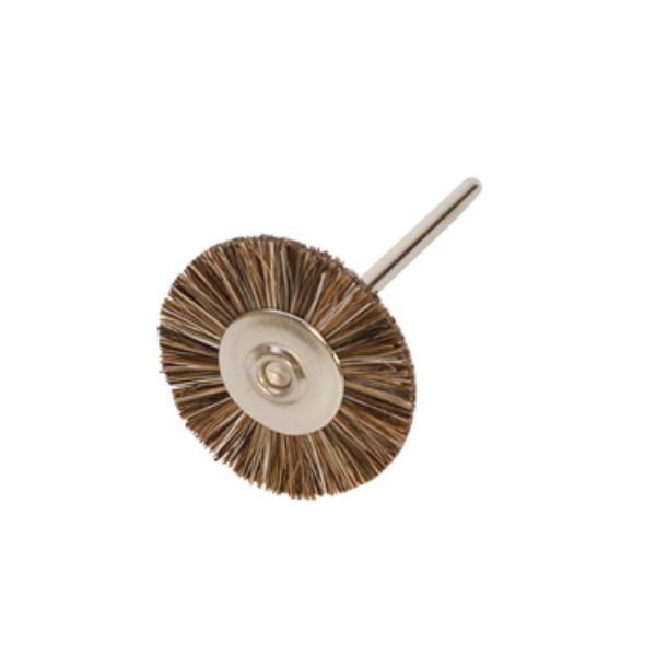 3/4" Mounted Bristle Brush, Medium