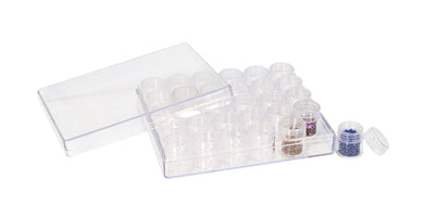 Boîtes de rangement en plastique 30-en-1