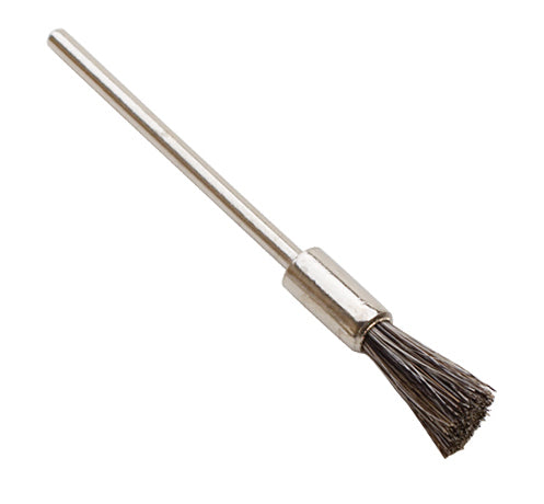 1/2" End Bristle Brush - Soft, 3/16" Ferrule