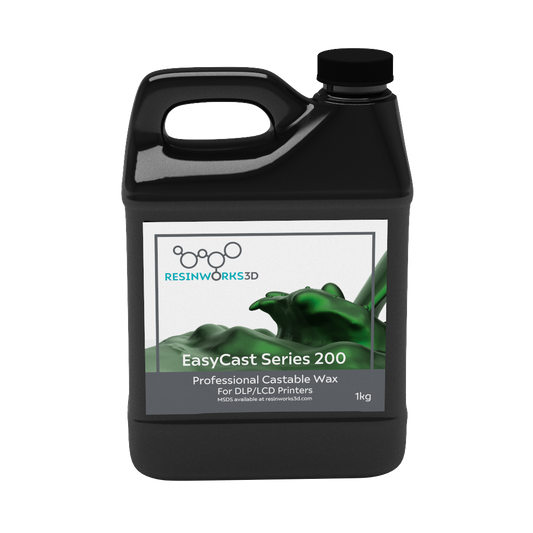 EasyCast Série 200 – Résine de cire photopolymère de haute précision et haute définition