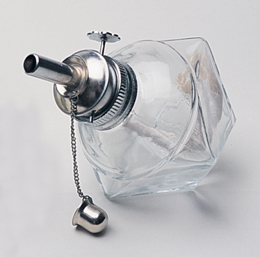 Lampe à alcool en verre facetté – 3/16"