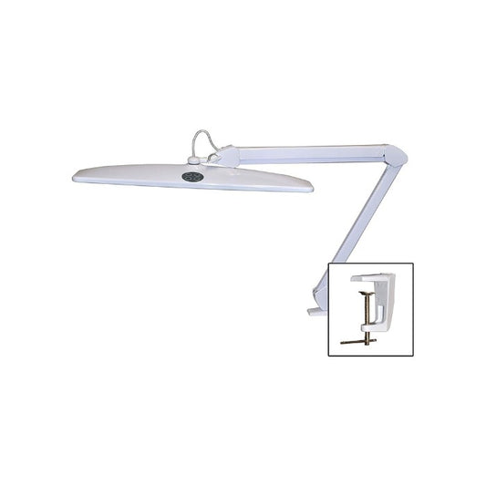Lampe de table LED blanche Grobet avec variateur intégré